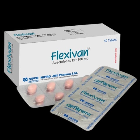 Tablet Flexivan 100mg (50pcs)